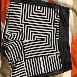 Booty Poppin Abstract Shorts